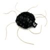 Katzenspielzeug SPINNE schwarz aus Naturmaterialien