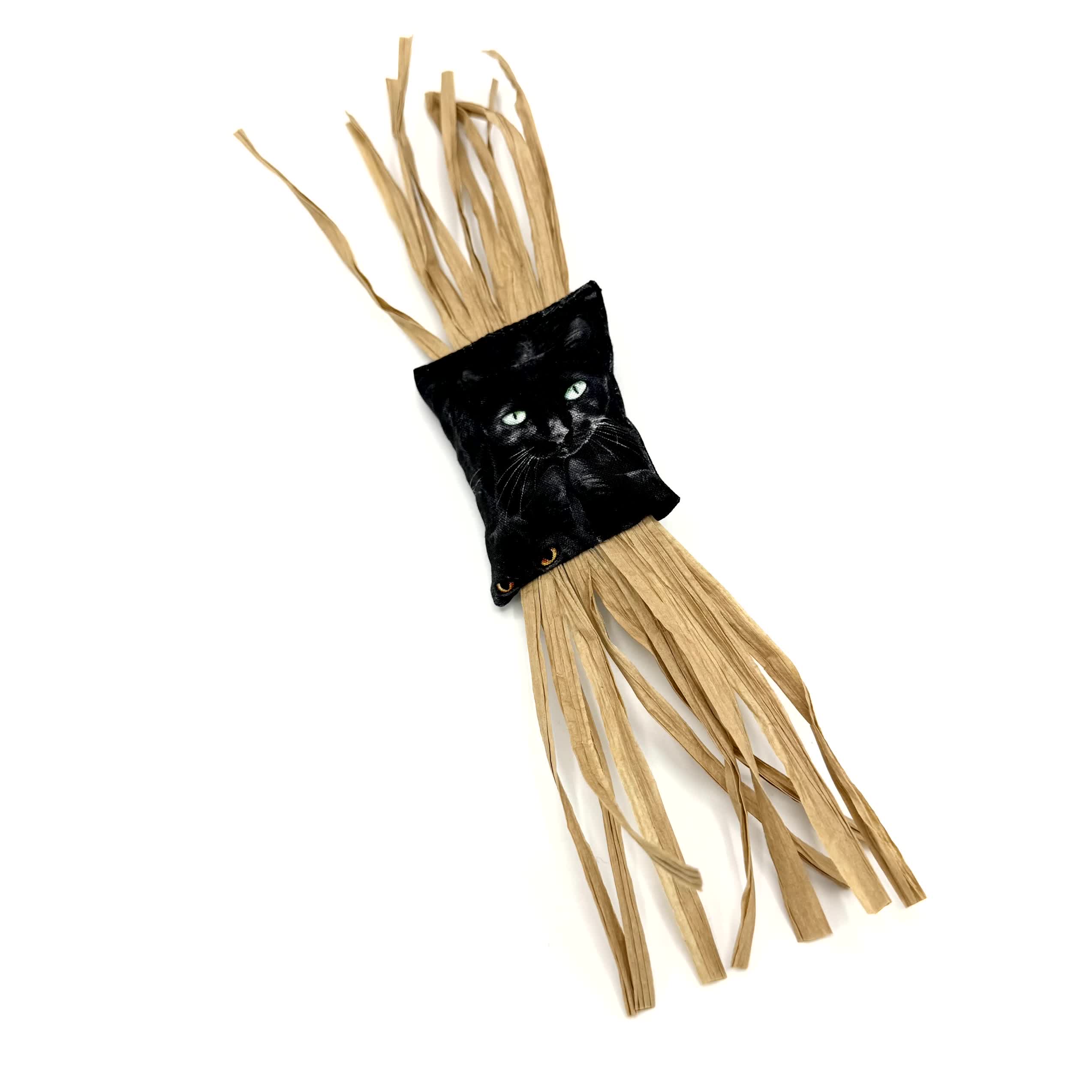 Katzenspielzeug KREBSI Schwarz aus Naturmaterialien