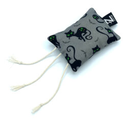 catzup „Große Maus“ - Schmusemaus, Green Eyes – Katzenspielzeug aus Naturmaterialien