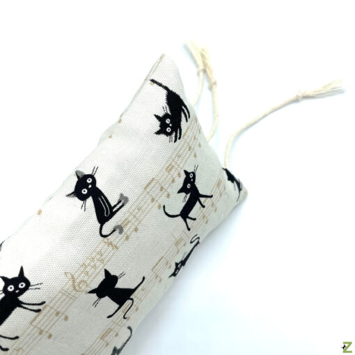 Katzenspielzeug - Große Maus XL, Kätzchen Beige – Schmuskissen aus Naturmaterialien – Bild 8