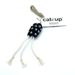 catzup „MAUSERL“ - Weiße Pfötchen - Katzenspielzeug aus Naturmaterialien