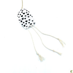 catzup MAUSERL - Katzenspielzeug aus Naturmaterialien, Schwarze Herzen