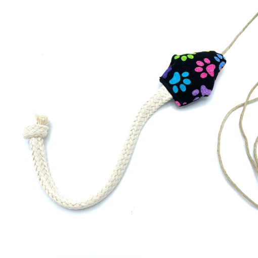 catzup „ SCHLANGERL“ – Bunte Pfoten – Katzenspielzeug aus Naturmaterialien – Bild 5