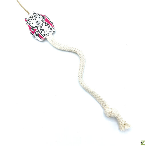 catzup SCHLANGERL - Katzenspielzeug aus Naturmaterialien, Pink Princess – Bild 6