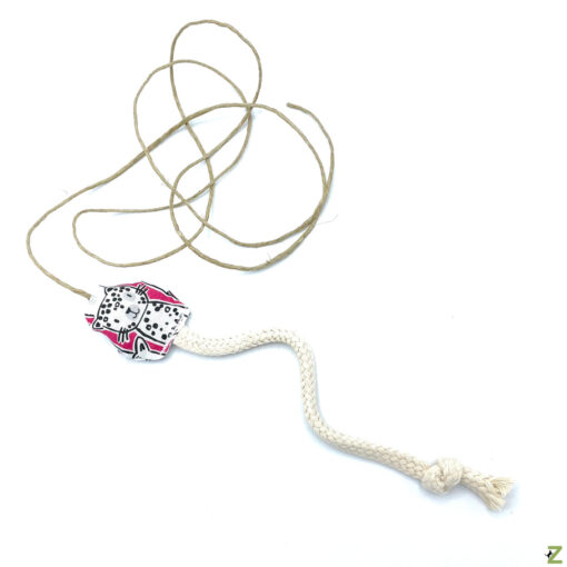 catzup SCHLANGERL - Katzenspielzeug aus Naturmaterialien, Pink Princess – Bild 3