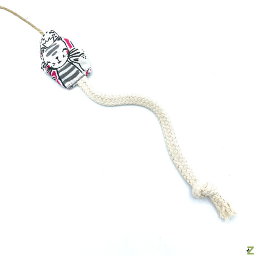 catzup SCHLANGERL - Katzenspielzeug aus Naturmaterialien, Pink Princess – Bild 4