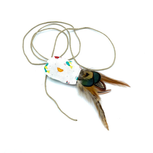catzup „VOGERL“ - Bunte Vögel - Katzenspielzeug aus Naturmaterialien – Bild 2