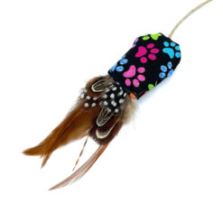 catzup „VOGERL“ - Pfötchen bunt - Katzenspielzeug aus Naturmaterialien