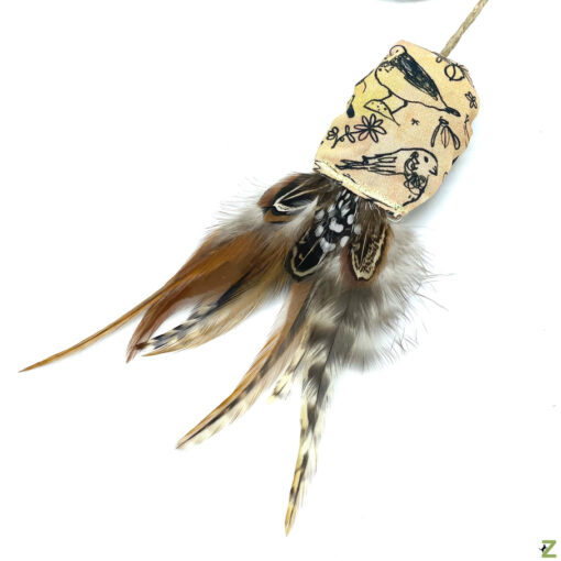 catzup VOGERL - Katzenspielzeug aus Naturmaterialien, Vogel Art – Bild 10