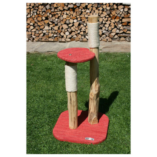 catzup classic | BiRo - Naturkratzbaum für Katzen, Kratzbaum mit Birkenholz