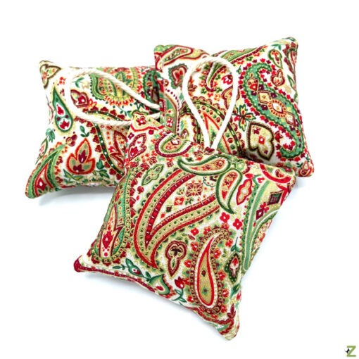 Lavendelkissen mit Aufhängeschleife - Orient - 3er Set