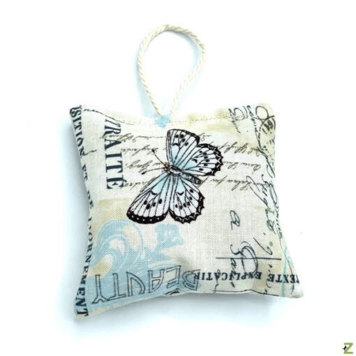Lavendelkissen mit Aufhängeschleife - Postkarte Schmetterling - 3er Set – Bild 4