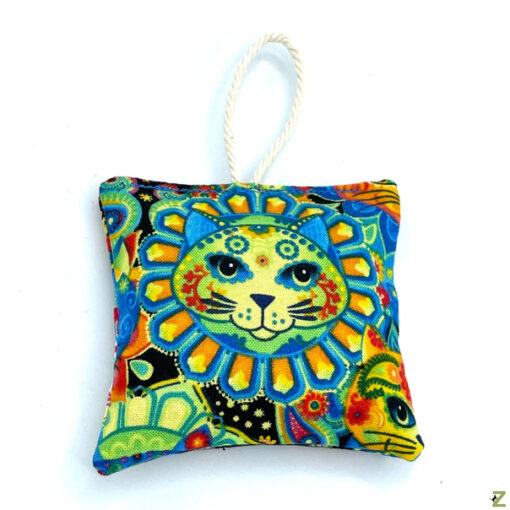 Lavendelkissen mit Aufhängeschleife - Space Cats - 3er Set – Bild 5
