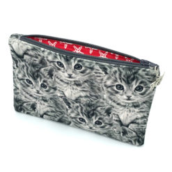 Praktisches Täschchen - Motiv "Kätzchen" - Tasche für dich | Stifte-, Krims-Krams- oder Kosmetiktasche (Größe wählbar)