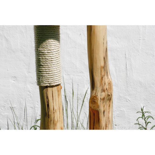 catzup classic | BiRo - Naturkratzbaum für Katzen, Kratzbaum mit Birkenholz – Bild 4