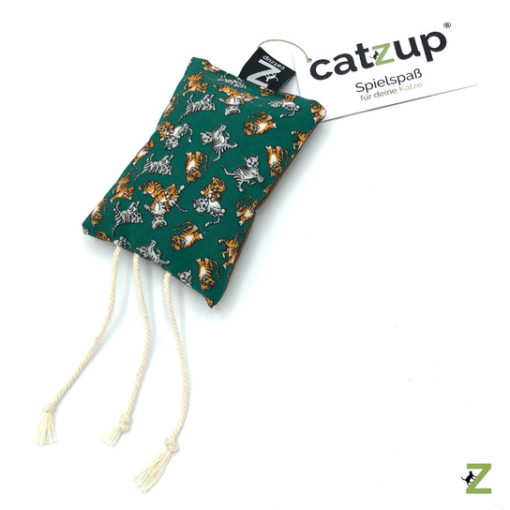 catzup „Große Maus“ - Schmusemaus, Kleine Tigerkatzen – Katzenspielzeug aus Naturmaterialien – Bild 5