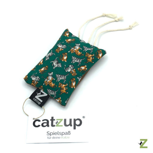 catzup „Große Maus“ - Schmusemaus, Kleine Tigerkatzen – Katzenspielzeug aus Naturmaterialien – Bild 6