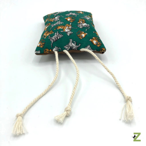 catzup „Große Maus“ - Schmusemaus, Kleine Tigerkatzen – Katzenspielzeug aus Naturmaterialien – Bild 2