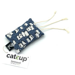 catzup „Große Maus“ - Schmusemaus, Pinguine – Katzenspielzeug aus Naturmaterialien