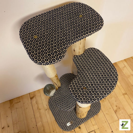 catzup special | BiBlu - Naturkratzbaum für Katzen, Kratzbaum mit Birkenholz – Bild 3