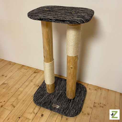 catzup special | FiSchwa - Naturkratzbaum für Katzen, Kratzbaum mit Fichtenholz – Bild 4