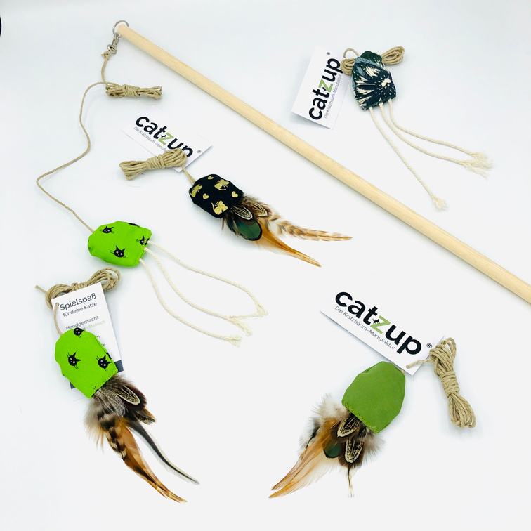 Unser nachhaltiges Katzenspielzeug