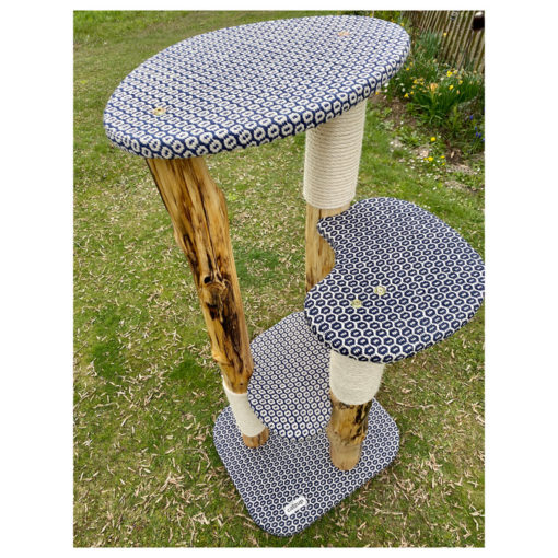catzup special | BiBlu - Naturkratzbaum für Katzen, Kratzbaum mit Birkenholz – Bild 3
