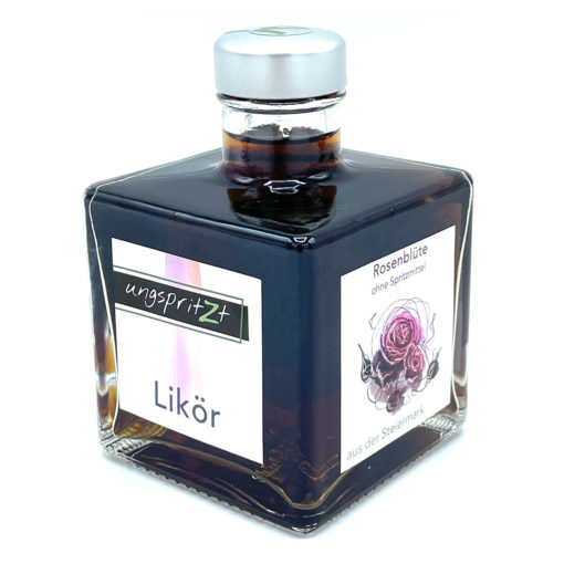 ungspritzt-Likör | Rosenblüte, 200ml – Bild 2