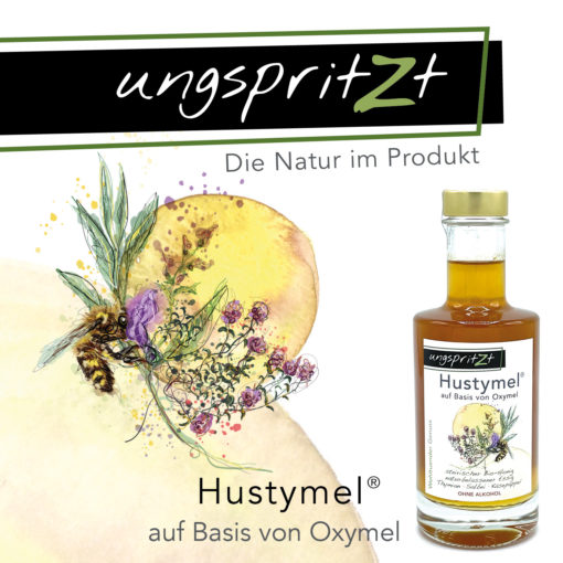ungspritzt Hustymel® - auf Basis von Oxymel (ohne Alkohol) – Bild 4