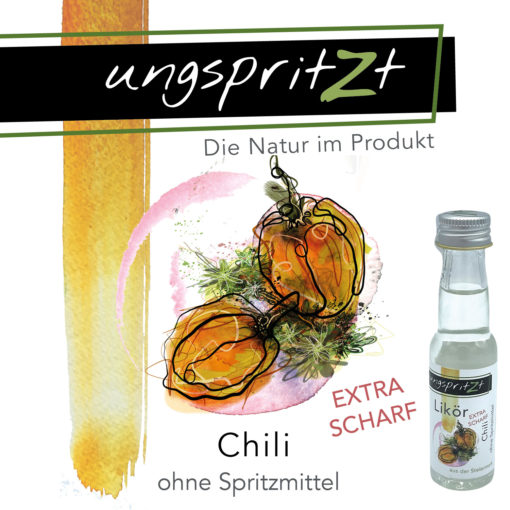 ungspritzt-Likör | Chili (EXTRA SCHARF) – Bild 5