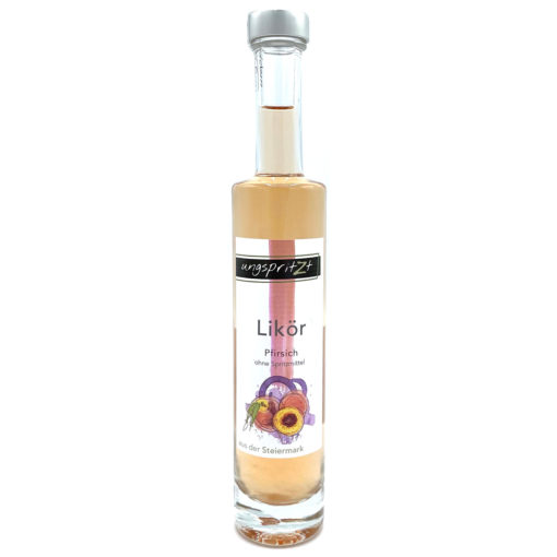 ungspritzt-Likör | Rosenblüte & Pfirsich,  2 x 100ml in Geschenkkarton – Bild 6