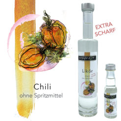 ungspritzt-Likör | Chili (EXTRA SCHARF)