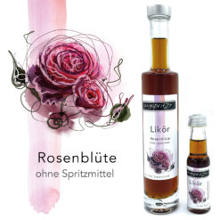 ungspritzt-Likör | Rosenblüte